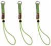 Ergodyne Squids® Elastic Loop Tool Tails™, Lime, 15 lbs, 11"