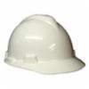 MSA V-Gard Hard Hat with Fas-Trac Ratchet Suspension, white