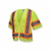 Radians Economy Type R Class 3 Safety Vest With Two-Tone Trim, Hi Viz Lime, SM