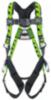 Miller Aircore harness w/ QC buckles, alum, green, univ