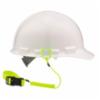 Ergodyne Squids® Coil Hard Hat Lanyard w/ Buckle, Lime