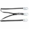 MSA V-Series Standard Twin Leg Adjustable Energy Absorbing  Lanyard, Snap Hook, 6'