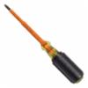 Klein® Insulated #2 Phillips Tip Screwdriver w/ 4" Shank Length, 1000V Rated, 7-3/4" Length