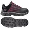 Timberland Pro® Powertrain Sport Alloy Toe EH Work Shoes, Women's, Black/Pink, 9.5M