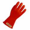 Salisbury 11" Class 00 Low Voltage Electrical Insulating Rubber Gloves, Red, Sz 8