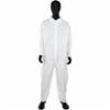 PIP™ PE Laminate Disposable Coverall with Elastic Wrist & Ankle, White, 4XL, 25/cs