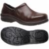 Timberland PRO® Newbury Slip-On Alloy Toe Electro Static-Dissipative Work Shoe, Brown, Women's, Sz 8.5M