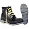 Onguard Monarch Steel Toe PVC Economy Grade Boot w/ Cleated Outsole, 6" Height, Black Sz 8