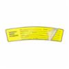 Accuform® Emergency Medical Information, Vinyl, Self-Laminating, Hard Hat Labels, 1-1/2" x 6"