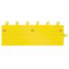 Wearwell ErgoDeck Ramp, Yellow, 7/8" x 6" x 18", 10/cs