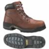 Wolverine Harrison 6" Steel Toe EH Rated Work Boot, Waterproof, Brown, Men's, SZ 8 Wide