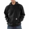 Carhartt® Midweight Hooded Pullover Sweatshirt, Black, 4XL