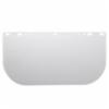 Heavy-Duty Economical F10 PETG Faceshield Visor, Clear, 8" x 15-1/2" x .04"