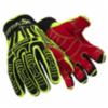 HexArmor® Rig Lizard® 2021 Cut Resistant Mechanics Gloves w/ SlipFit® Cuff & TP-X® Palm, Cut Level 3, Hi-Viz Yellow/Black, XSM