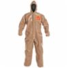 DuPont™ Tychem® 5000 Coverall w/ Hood, Tan, MD