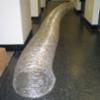 Flex Source Heavy-Duty Flexible Mylar Ventilation Ducting, 12" x 25'