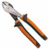 Klein® Electrician's Insulated High-Leverage Diagonal Cutting Pliers w/ Tapered Head, 1000V Rated, 8-1/4" Length