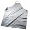 North® SilverShield® Chemical Resistant Bib Apron w/ Neck & Waist Ties, Silver, 35" x 45"