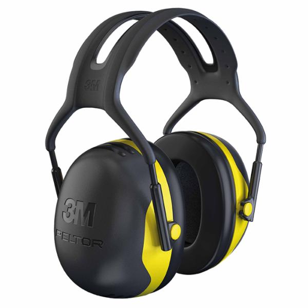 3M™ Peltor™ X2 Over-The-Head Earmuff, NRR 24 dB, Yellow / Black