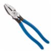 Klein® Lineman’s High Leverage Heavy Duty Side-Cutting Pliers, 9", Royal Blue