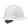 Ergodyne Skullerz 8971 Full Brim Hard Hat, Type 1, Class E, White with NYSEG Logo