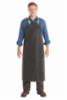 Ansell neoprene apron, black, 16 mil, 35" x 45"