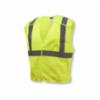 Radians Economy Type R Class 2 Breakaway Mesh Safety Vest, Lime, SM, w/ GHD Logo