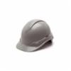 Pyramex Ridgeline Hard Hat, Cap Style, Gray