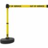 Banner Stakes PLUS Barrier Set, Yellow "Out of Service"