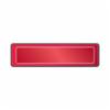 Accuform® Retro-Reflective Helmet Stickers, Vinyl Strip Red