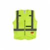 Milwaukee High Visibility Yellow Safety Vest, SM/MD (CSA)