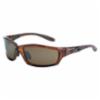 Crossfire Infinity HD Brown Mirror Lens, Crystal Brown Frame Safety Glasses