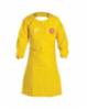 DuPont Tychem QC Apron, 44" Long, Yellow, LG, 25 per Case