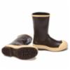 Servus® Neoprene III Steel Toe Boots w/ Chevron Outsole, 12" Height, Brown, SZ 3