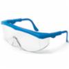 TK1 Series Blue Safety Glasses with Clear Lens, Duramass® Scratch Resistant Coating