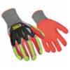 Ringers R-FLEX Knit Wrist Impact Gloves, Cut Level 5, Nitrile Dipped, LG