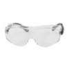 PIP OTG Rimless safety glasses black/gray temple, clear