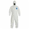 Tyvek® 400 Coverall w/ Hood & Elastics, White, MD