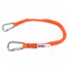 Proto® Elastic Lanyard w/ 2 Stainless Steel Carabiners, 15 lb