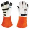 Power Gripz High Voltage Leather Protector Gloves, 40 cal/cm², 14", 10-10.5