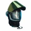 Pureflo secondary visor, green tint, shade 5