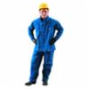 Ansell SAWYER-TOWER™ Nomex® FR Chemical Resistant Jacket, 30" Length, 9.0 cal/cm2, Blue, 3XL