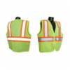SV22-2 Economy Class 2 Safety Vest w/ Two-Tone Trim, Lime, SM