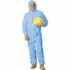 Lakeland Pyrolon® Plus 2 FR Coverall w/ Hood, Elastic Wrists & Ankles, Serged Seams, Blue, MD, 25 Per Case