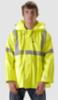 Nasco Sentinel Rainwear Jacket with Hood, Fluorescent Yellow, LG Tall