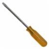 Xcelite 1/4"x6" Square Shank, Slotted Screwdriver
