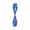 Ergodyne Squids® 3420 Swiveling Glove Clip Holder, Dual Clips, Blue