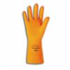 Heavy Duty Unsupported Latex Glove, 29 mil, OR, LG