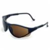 UVEX™ U2® Espresso Lens, Black Frame Safety Glasses w/ Uvextreme Anti-Fog Coating 