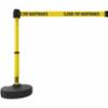 Banner Stakes PLUS Barrier Set, Yellow "Closed for Maintenance"